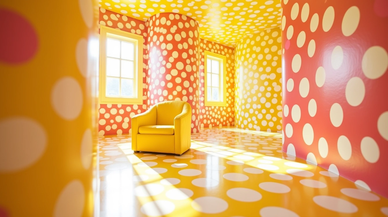 Citrouilles, fleurs et géométrie organique dans l’œuvre de Kusama